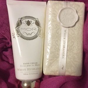 Hand cream & soap bar